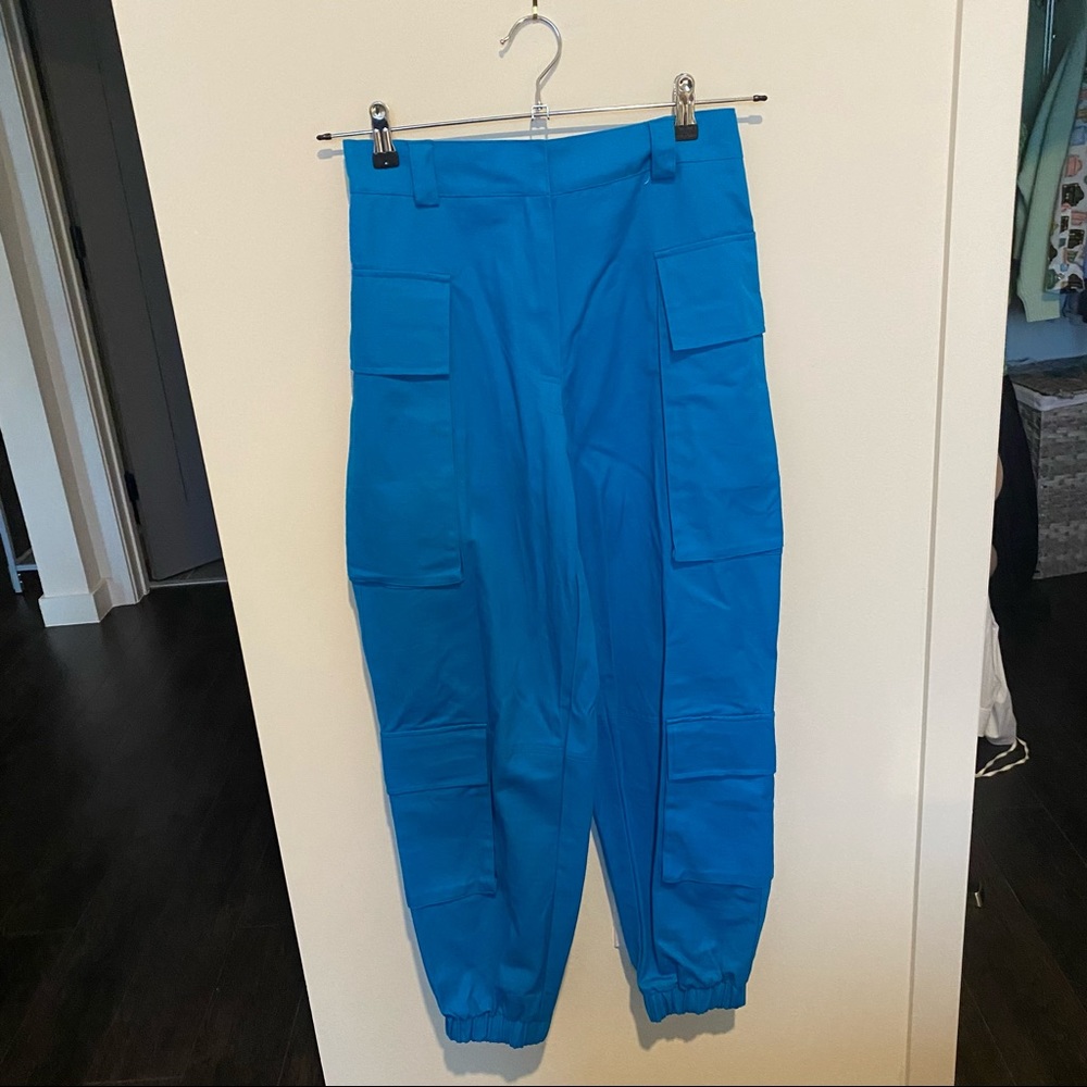 Jaded London blue cargo pants